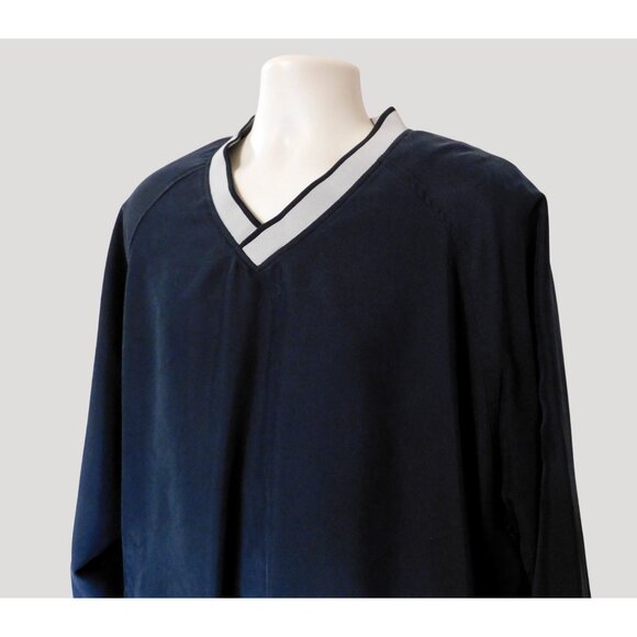 Donald Trump Signature Collection XL Black Pullover Windbreaker Jacket Side Zip - Picture 2 of 7